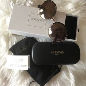 Balmain round sunglasses